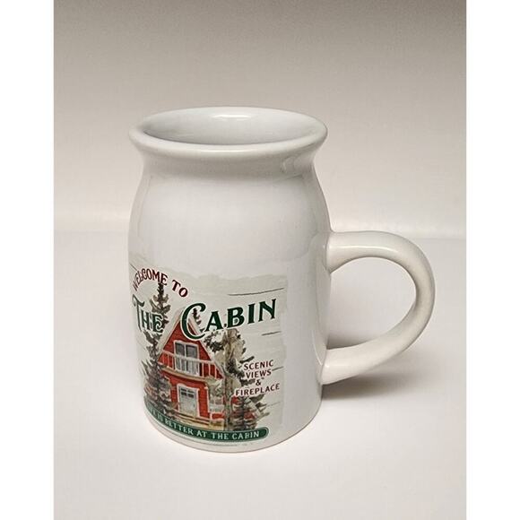 ANASTASIA SWEETS WINTER "CHRISTMAS TREE/ WELCOME TO THE CABIN" MUG SET - Picture 3 of 10